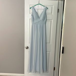 Light Blue Bridesmaid Dress